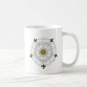 White Rose of York Coffee Mug