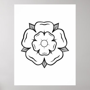 White Rose of York Poster