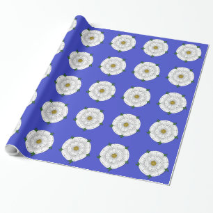 White Rose of York Wrapping Paper