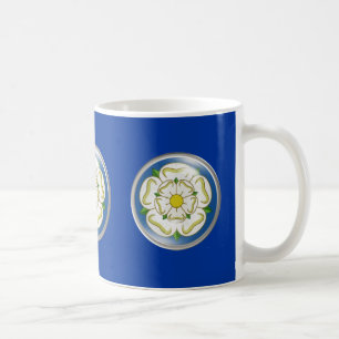 White Rose of Yorkshire Flag Coffee Mug