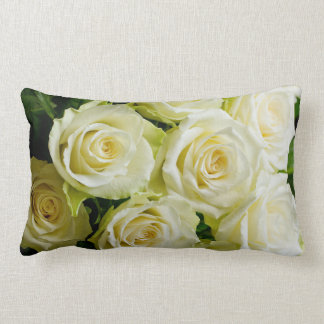 White Rose Pillow