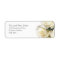 White Rose Print Address Label