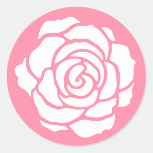 White Rose Stickers