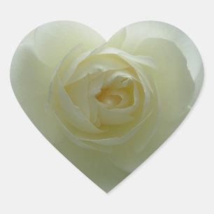 White Rose Stickers Cheerful Rose Gifts Keepsake