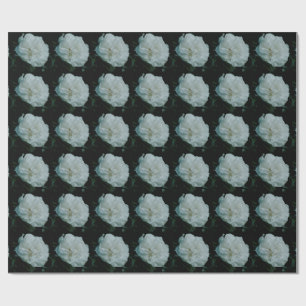 White Rose Wrapping Paper