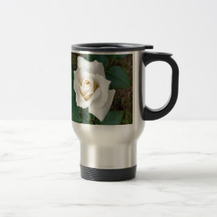 white rosebud travel mug