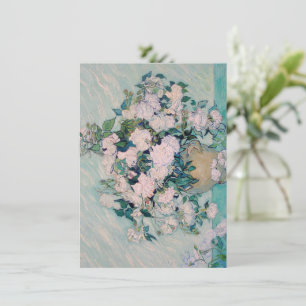 White Roses-1890-Vincent van Gogh  