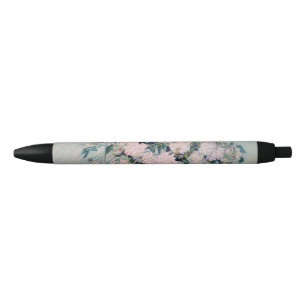 White Roses-1890-Vincent van Gogh Black Ink Pen