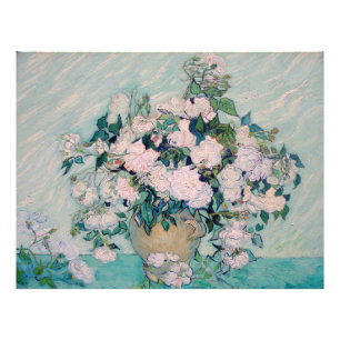 White Roses-1890-Vincent van Gogh Photo Print