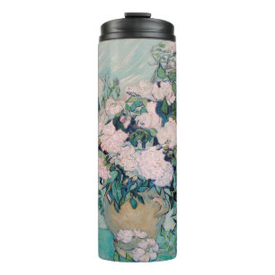White Roses-1890-Vincent van Gogh    Thermal Tumbler