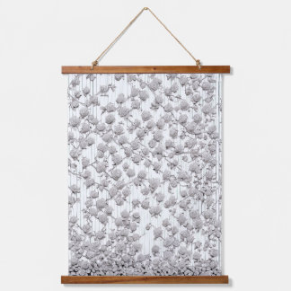 White Roses A Hanging Tapestry