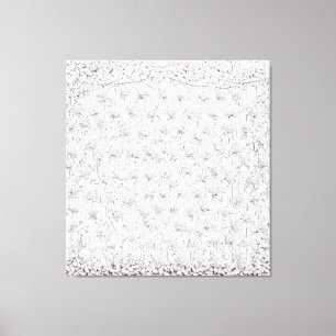 White Roses F Canvas Print