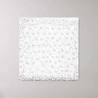 White Roses F Canvas Print