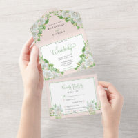 White Roses | Orchids Boho Floral Wedding