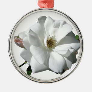 White Roses Party Shower Wedding Blossoms Destiny Metal Tree Decoration
