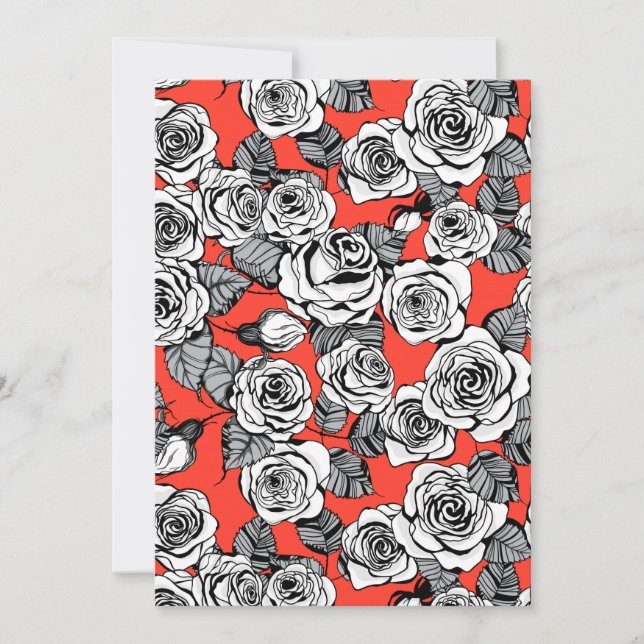 White roses pattern (Front)