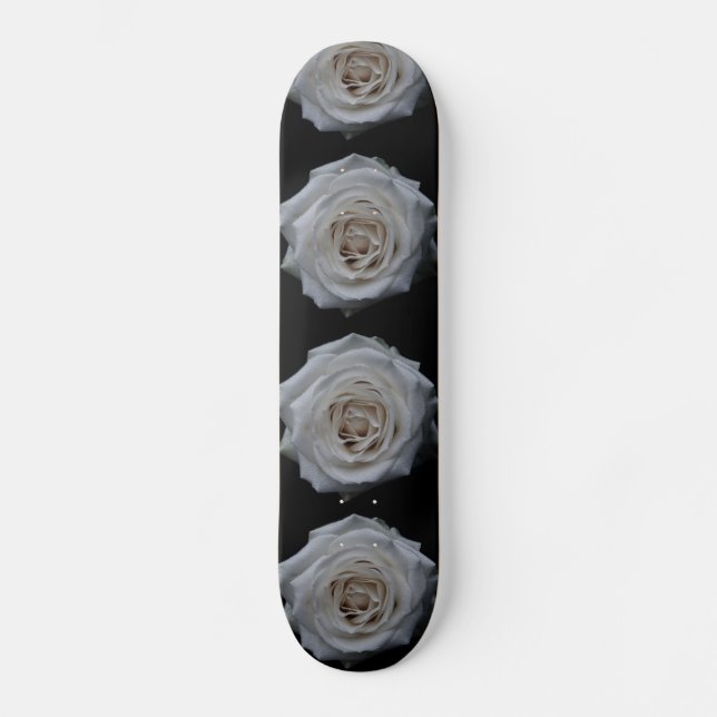 White roses skateboard (Front)
