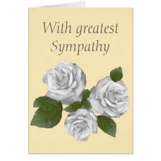 Sympathy Messages Cards & Invitations | Zazzle.co.uk