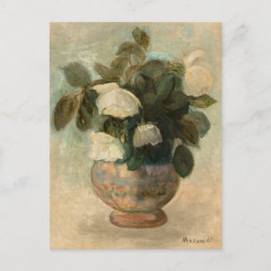 White Roses   Tadeusz Makowski Postcard