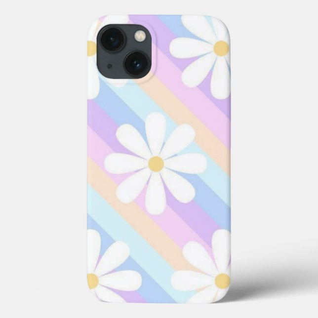 white roses with a colourful background Case-Mate iPhone case (Back)