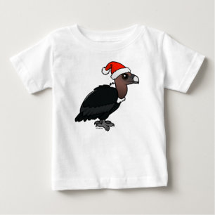 White-rumped Vulture Santa Baby T-Shirt