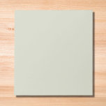 White Sage Solid Color  Notepad<br><div class="desc">White Sage Solid Color</div>
