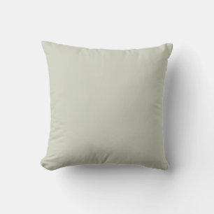 White Sage Solid Colour Cushion