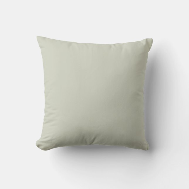 White Sage Solid Colour Cushion (Front)