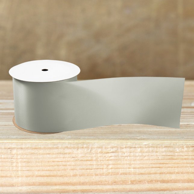 White Sage Solid Colour Satin Ribbon (Creator Uploaded)