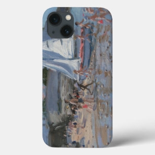 White sailboat Palais sur Mer France iPhone 13 Case