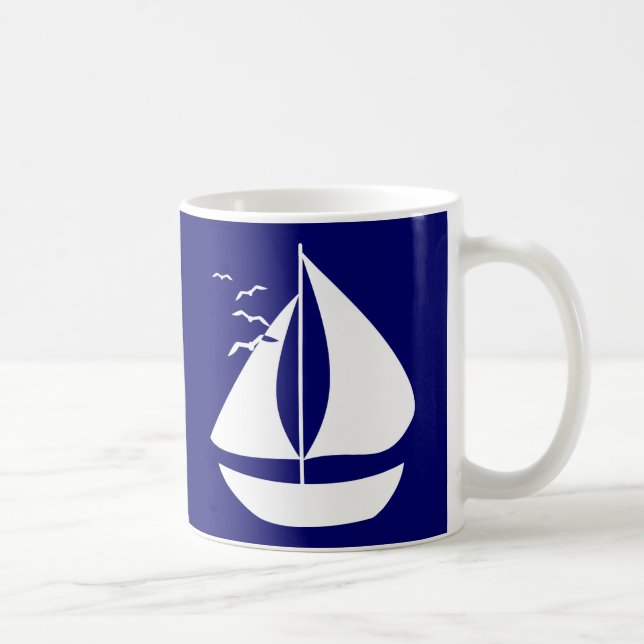 White Sails Coffee Mug (Right)