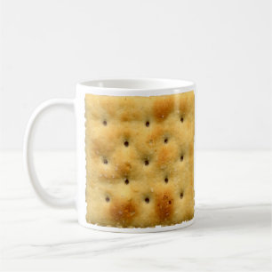White Saltine Soda Crackers Coffee Mug
