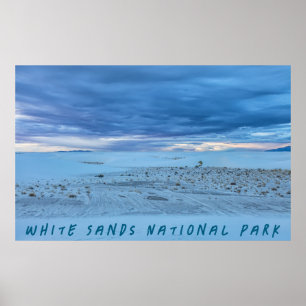 White Sand National Park Poster