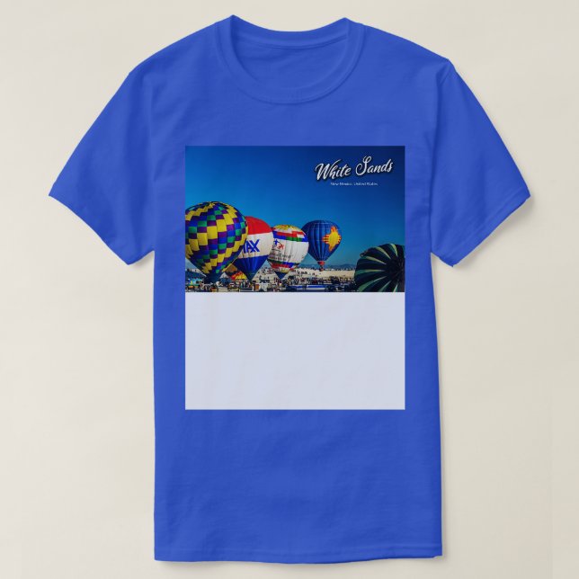 White Sands Hot Air Balloon Invitational T-Shirt (Design Front)