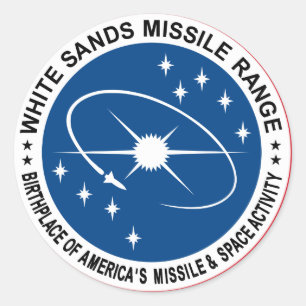 White Sands Missile Range Classic Round Sticker