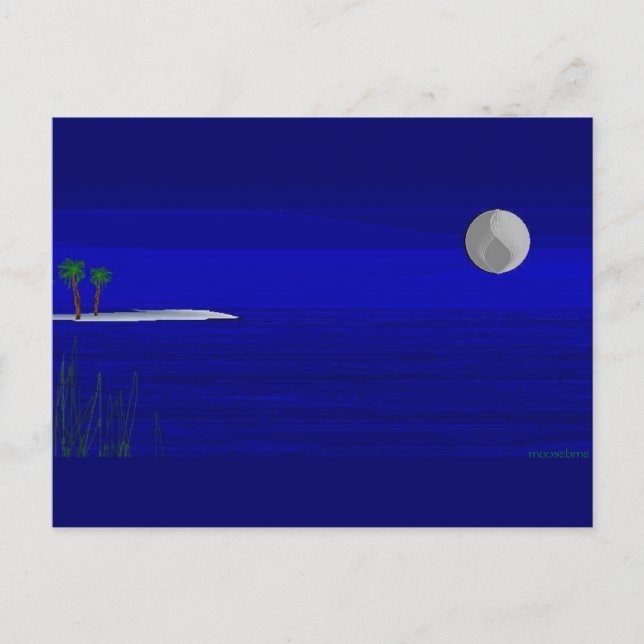 White sands moon post card (Front)