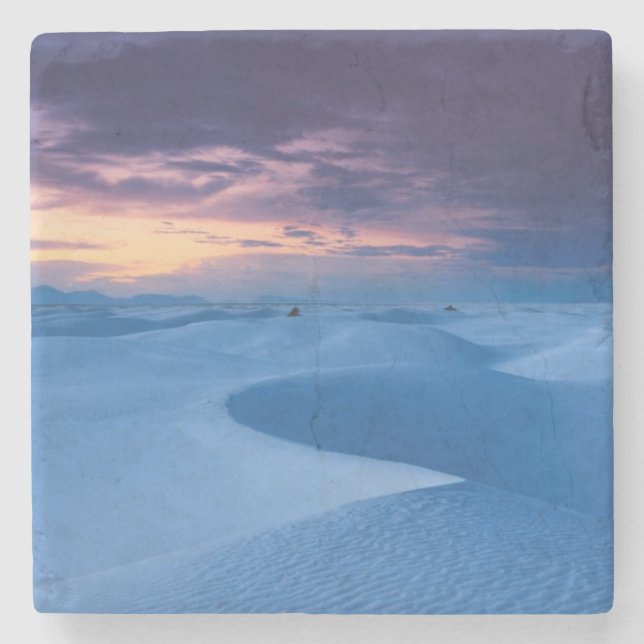 White Sands National Monument 2 Stone Coaster (Front)