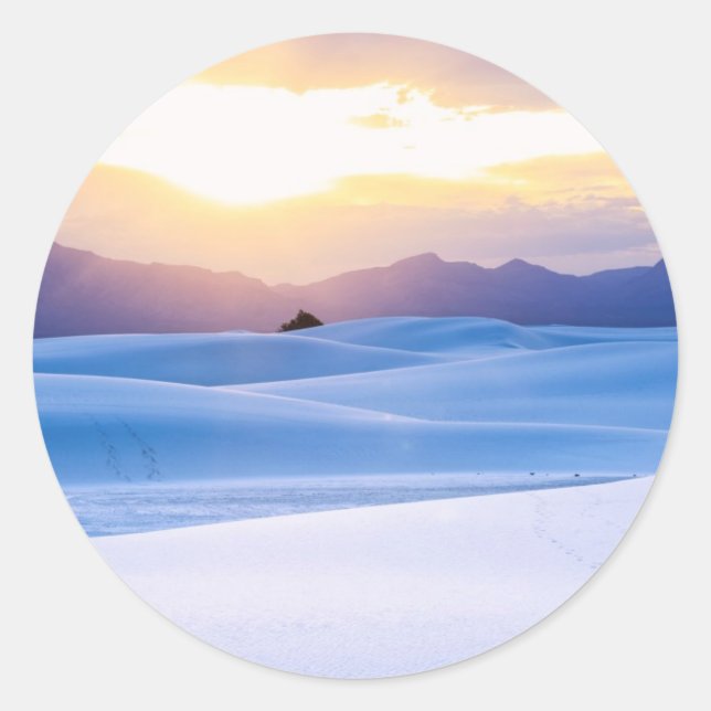 White Sands National Monument 3 Classic Round Sticker (Front)
