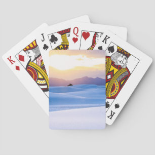 White Sands National Monument 3 Playing Cards