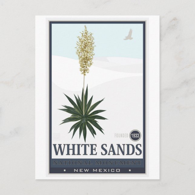 White Sands National Monument 3 Postcard (Front)