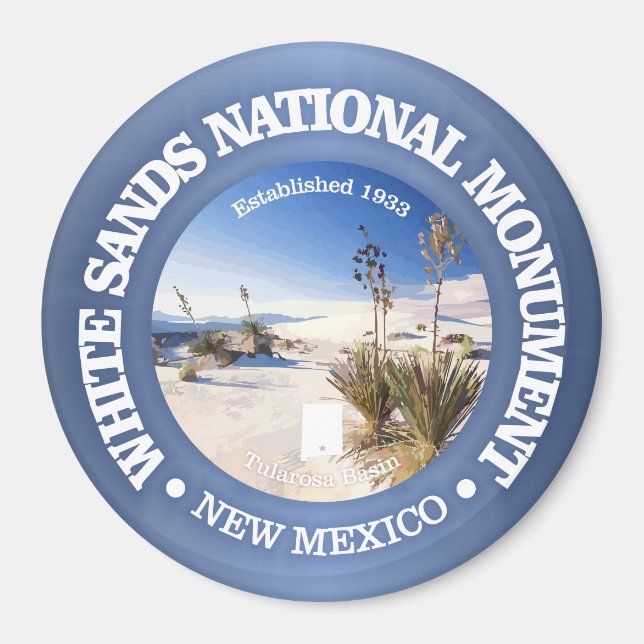 White Sands National Monument Magnet (Front)