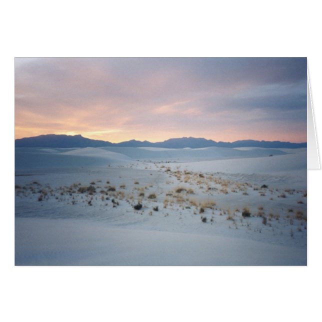 White Sands National Monument - Sunset (Front Horizontal)
