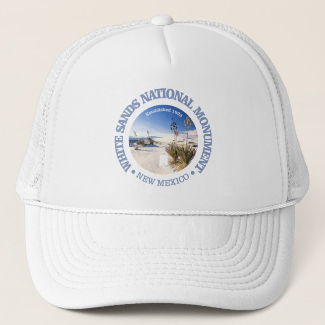 White Sands National Monument Trucker Hat (Front)