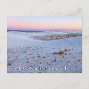 White Sands National Park Breathtaking View Postcard