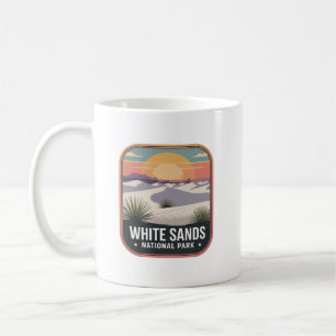 White Sands National Park Desert Badge Coffee Mug