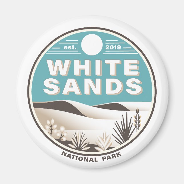 White Sands National Park Magnet (Front)