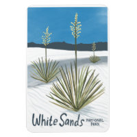 White Sands National Park New Mexico Gypsum Yucca
