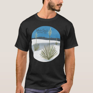 White Sands National Park New Mexico Gypsum Yucca T-Shirt