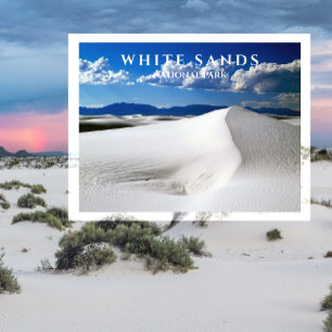 White Sands National Park, New Mexico Postcard