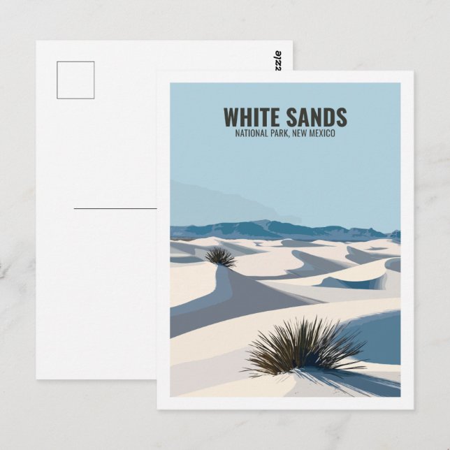 White Sands National Park New Mexico USA  Postcard (Front/Back)